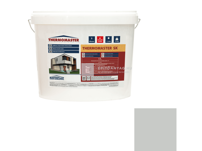 MP Thermomaster Szilikon vékonyvakolat, kapart 1,5 mm 46-E, 25 kg