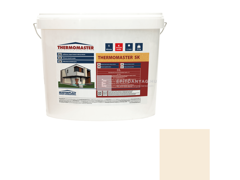 MP Thermomaster Szilikon vékonyvakolat, kapart 1,5 mm 48-F, 25 kg