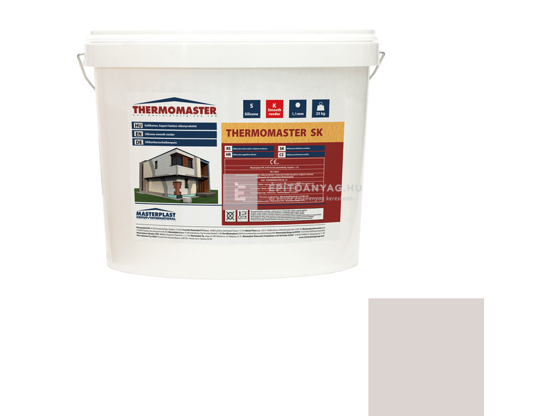 MP Thermomaster Szilikon vékonyvakolat, kapart 1,5 mm 49-E, 25 kg