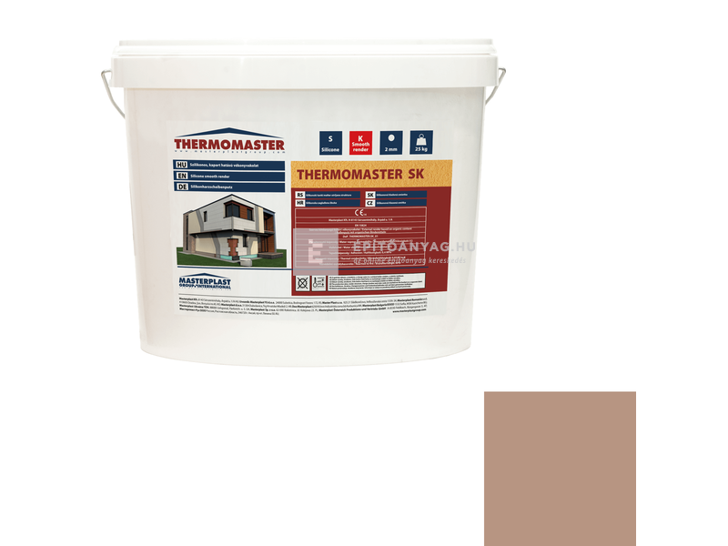 MP Thermomaster Szilikon vékonyvakolat, kapart 2 mm 09-C, 25 kg