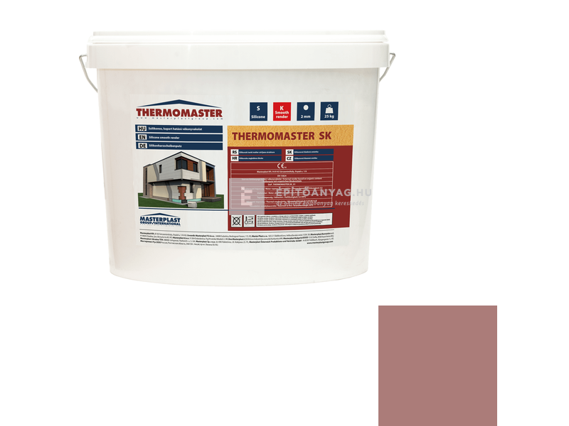 MP Thermomaster Szilikon vékonyvakolat, kapart 2 mm 19-C, 25 kg