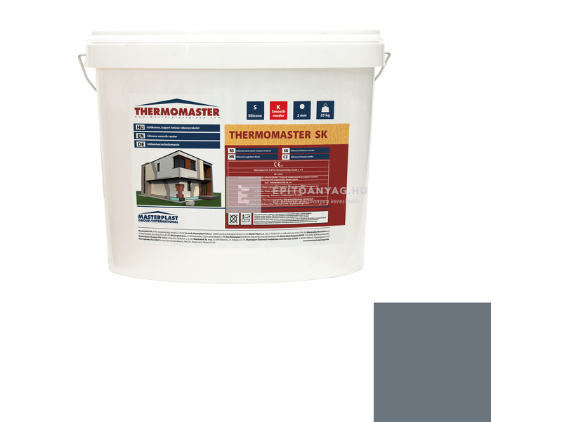 MP Thermomaster Szilikon vékonyvakolat, kapart 2 mm 50-C, 25 kg