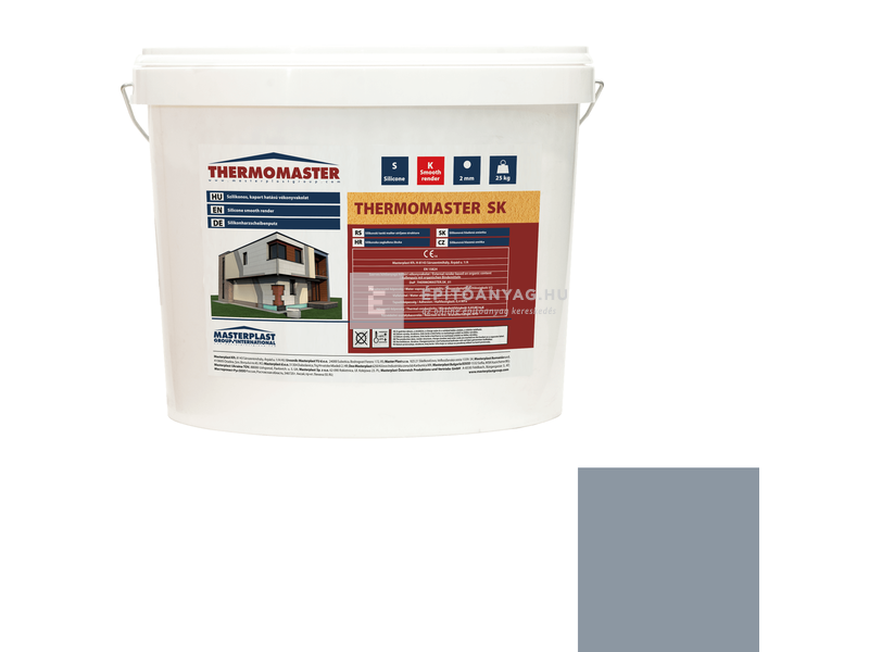 MP Thermomaster Szilikon vékonyvakolat, kapart 2 mm 50-D, 25 kg