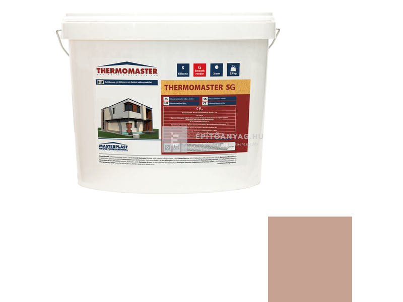 MP Thermomaster Szilikon vékonyvakolat, gördülőszemcsés 2 mm 13-C, 25 kg