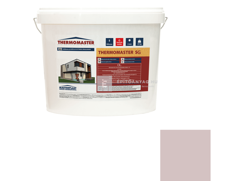 MP Thermomaster Szilikon vékonyvakolat, gördülőszemcsés 2 mm 20-E, 25 kg