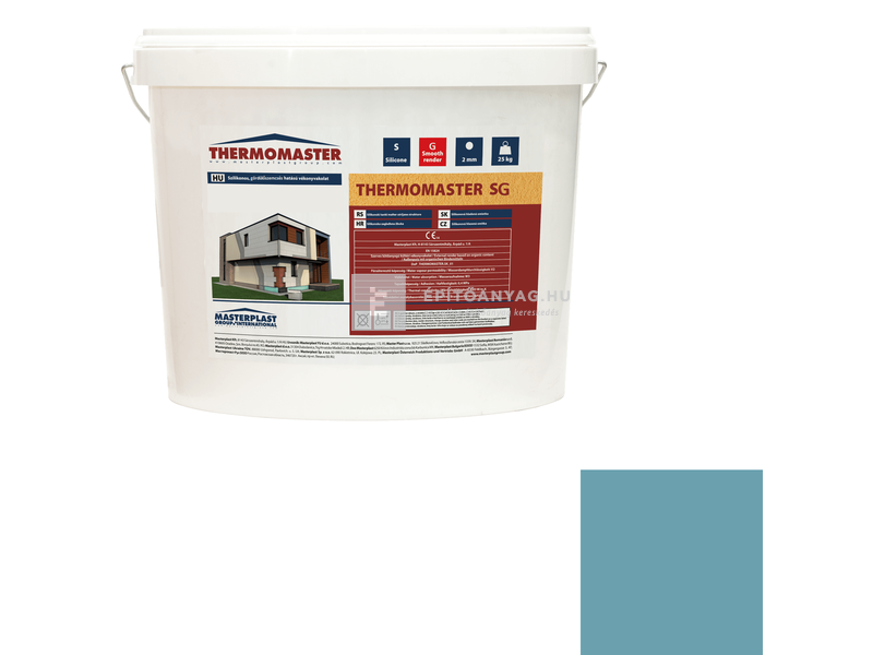 MP Thermomaster Szilikon vékonyvakolat, gördülőszemcsés 2 mm 36-C, 25 kg