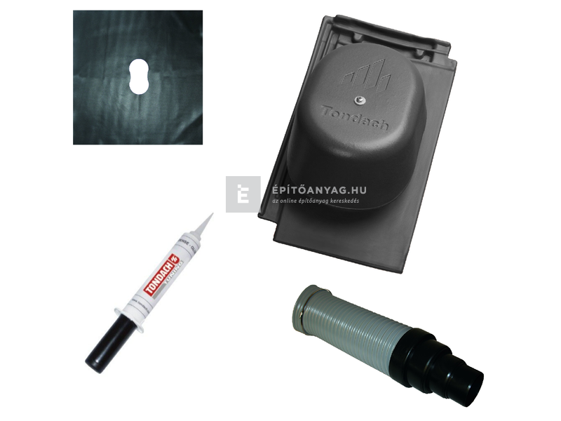 Tondach Inspira csatornaszellőző szett FusionProtect titán