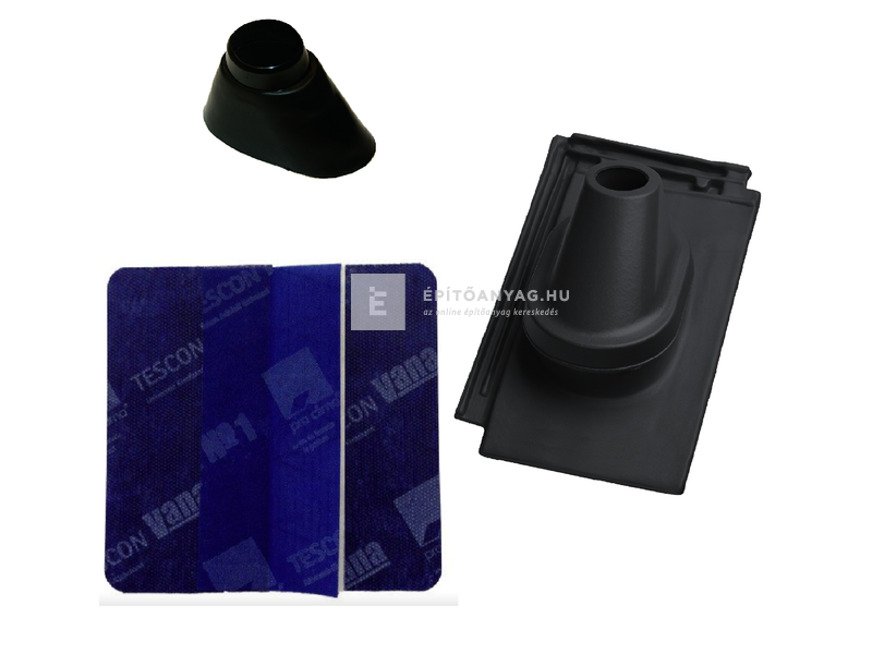 Tondach Inspira antennakivezető szett FusionProtect antracit