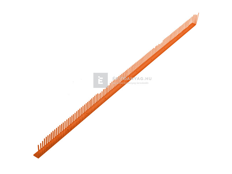 Klöber ereszlezáró fésű téglavörös 1 m