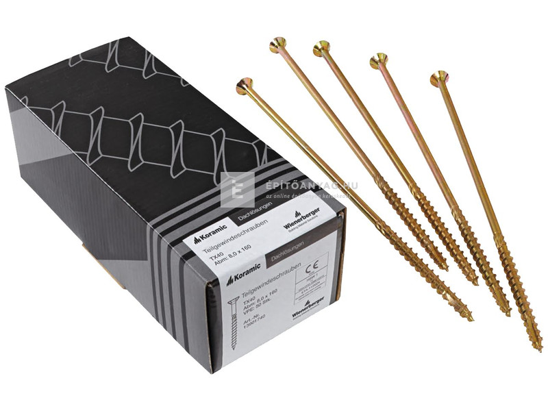 Tondach Thermo rendszercsavar 8x340 mm