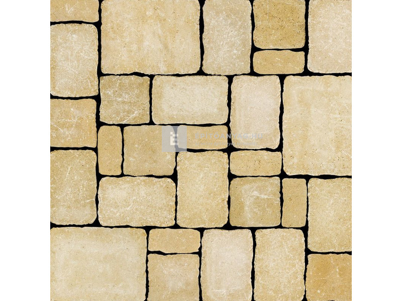 Semmelrock Castello Antico Kombi térkő homok-sárga 6 cm