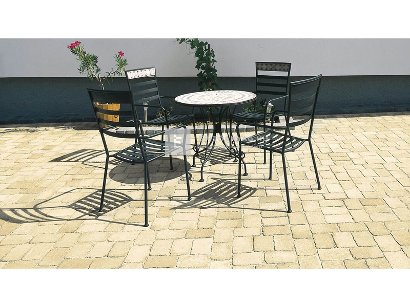 Semmelrock Castello Antico Kombi térkő homok-sárga 6 cm