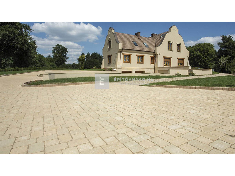 Semmelrock Castello Antico Kombi térkő homok-sárga 6 cm