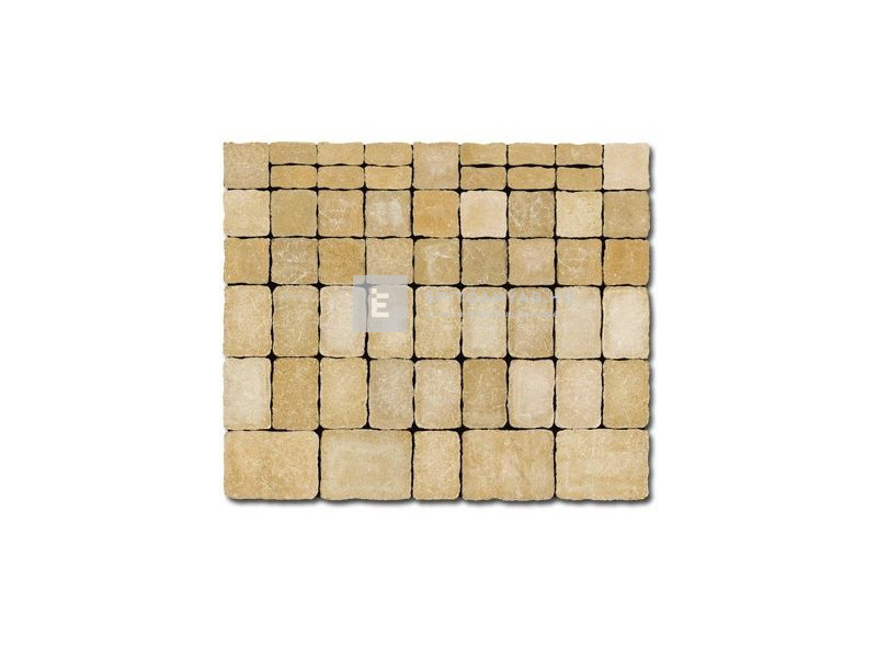 Semmelrock Castello Antico Kombi térkő homok-sárga 6 cm