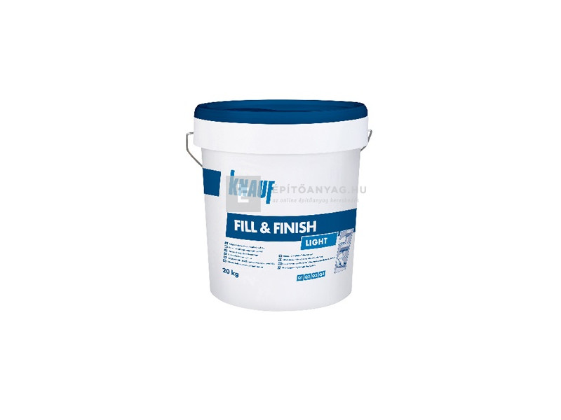 Knauf Fill Finish Light készre kevert hézagoló 20 kg