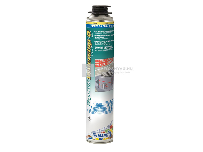 Mapei Mapepur Waterstop Foam G kútgyűrű- és aknahab 750 ml