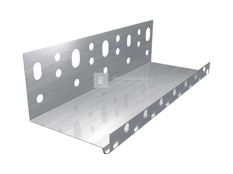 Alumínium lábazati indító profil 8 cm