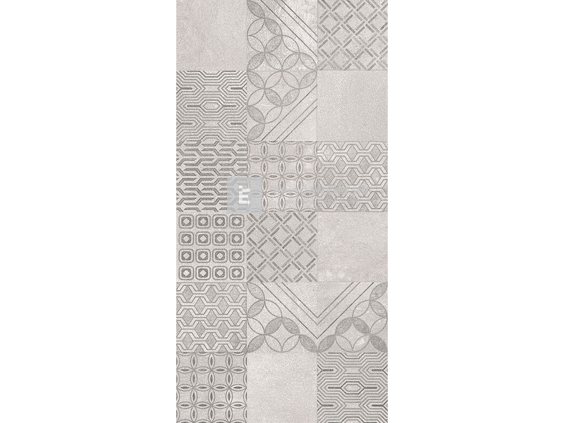 Paradyz Harmony Grys Sciana Patchwork falicsempe 30x60 cm 1,44 m2/cs