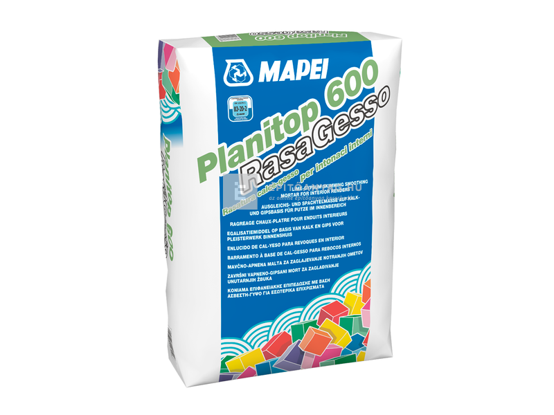 Mapei Planitop 600 Rasagesso meszes simítóvakolat fehér 15 kg
