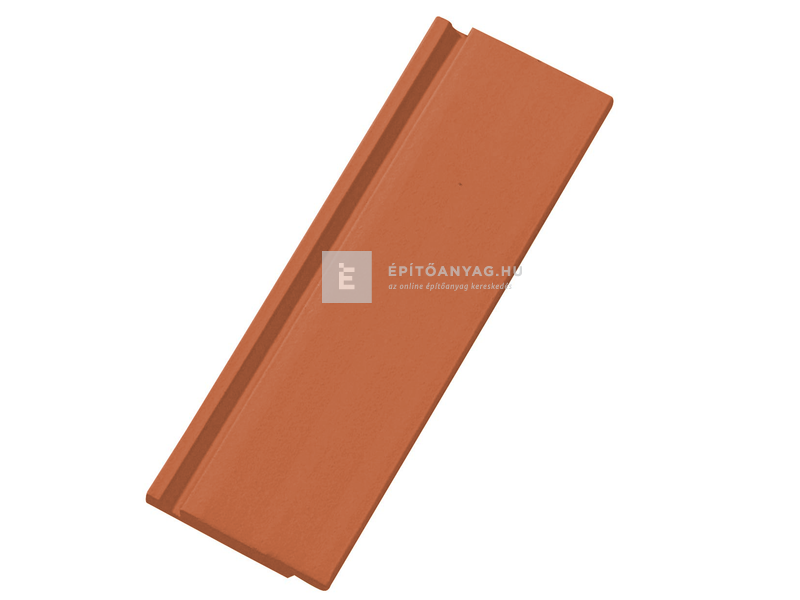 Tondach Pilis Max egyenesvágású félcserép Natur téglavörös