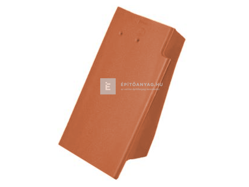 Tondach Pilis Max egyenesvágású szegőcserép jobb Natur téglavörös