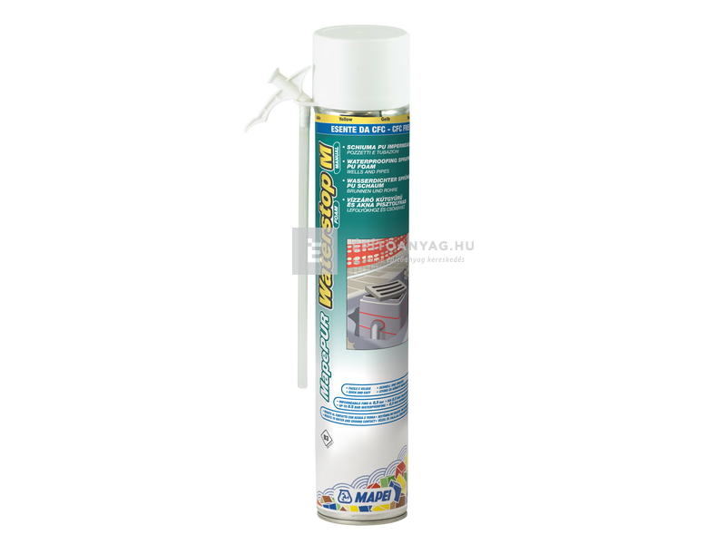Mapei Mapepur Waterstop Foam M kútgyűrű- és aknahab 750 ml