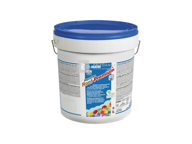 Mapei Aquaflex Roof Premium HR PU Vízszigetelő fólia extra fehér 5 kg