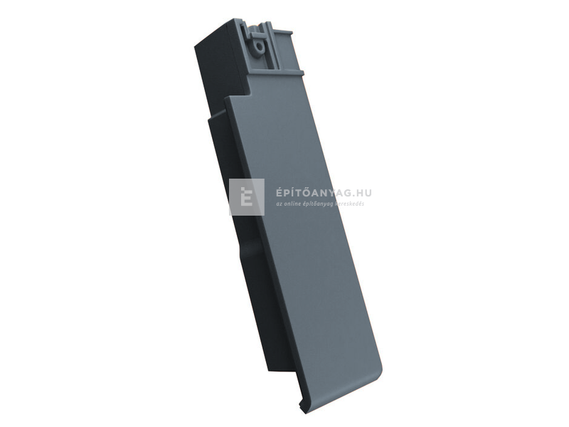 Creaton SIMPLA szegély félcserép bal Finesse palaszürke üvegmázas