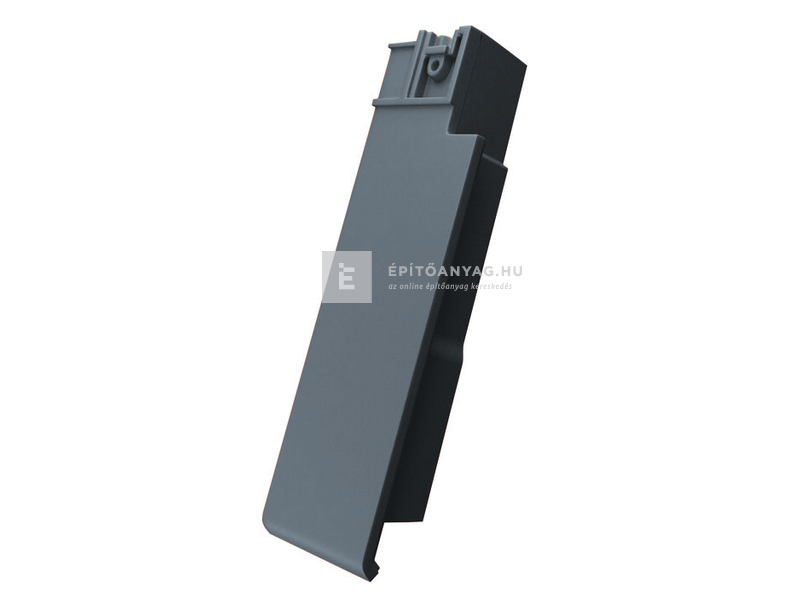 Creaton SIMPLA szegély félcserép jobb Finesse palaszürke üvegmázas