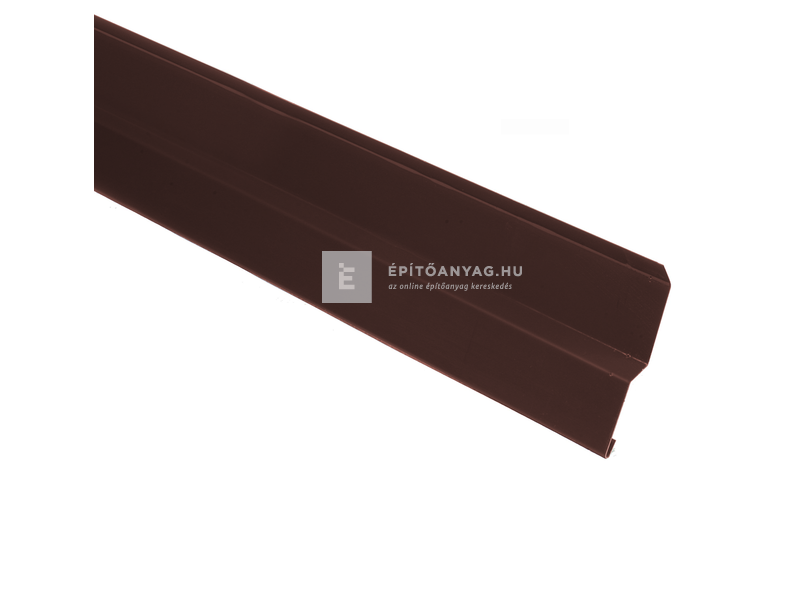 Terrán kéményszegély acél lemez, gesztenyebarna 9x200 cm