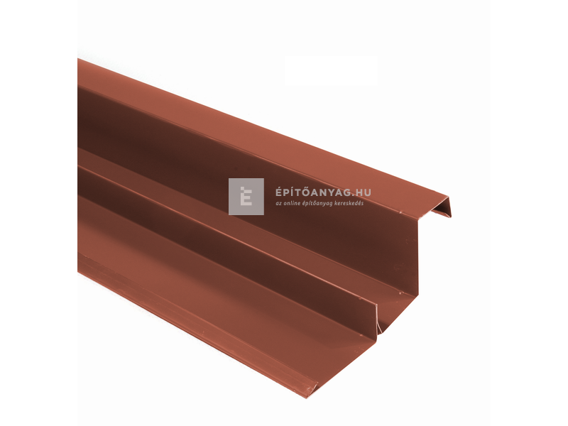 Terrán oromszegély acél barna 2 m