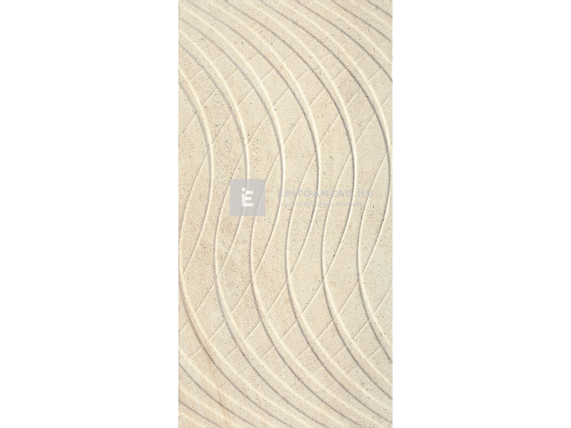 Paradyz Sunlight Sand Dark Crema Strukturált Falicsempe B 30x60 G1 1,44 m2/cs