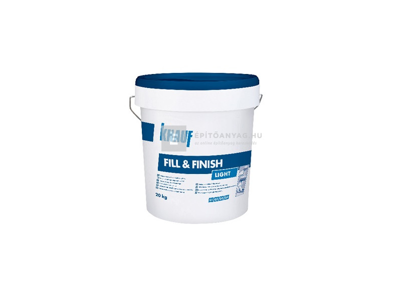Cemix-LB-Knauf Fill & Finish Light Készrekevert glett 20 kg