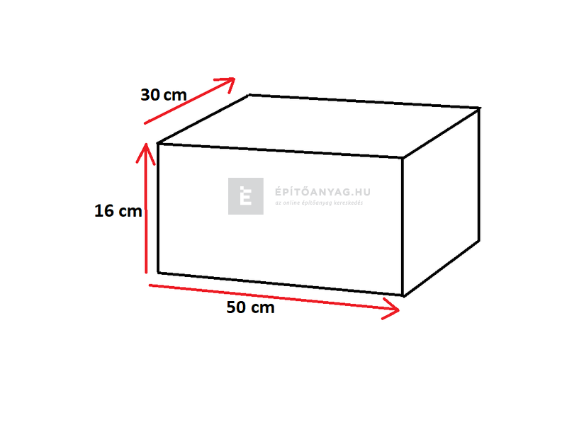 Viastein Via+ Avangard OE1 Oszlopelem, antracit fehér árnyalt 16x30x50 cm