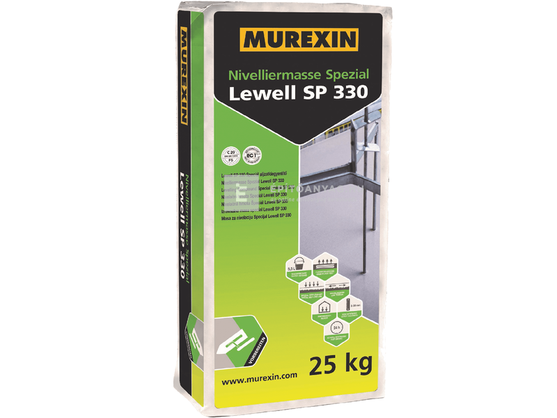 Murexin Lewell SP 330 Speciál aljzatkiegyenlítő 25 kg