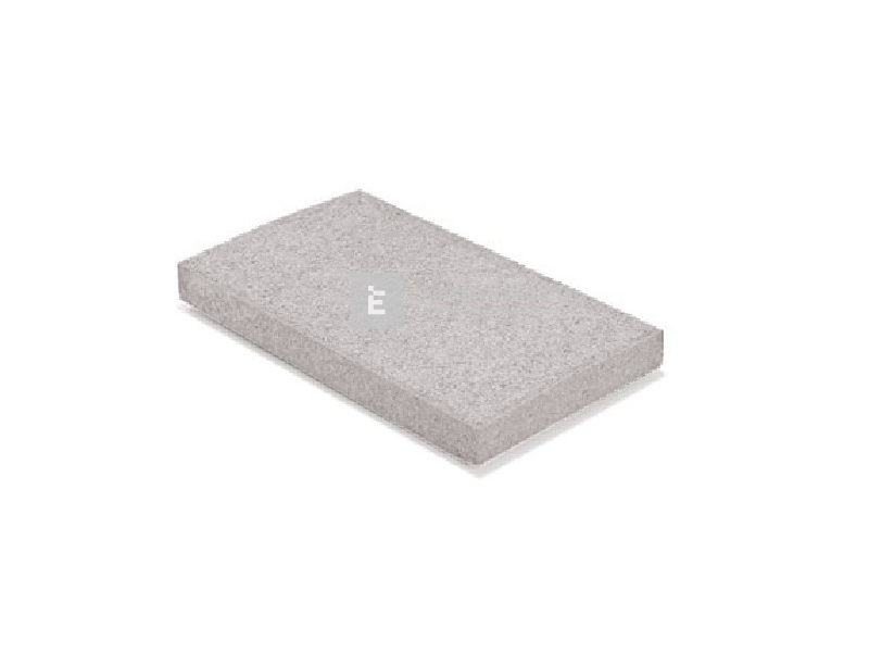 Semmelrock Rivago Kerítéselem egyenes fedlap törtfehér 47x27x5 cm