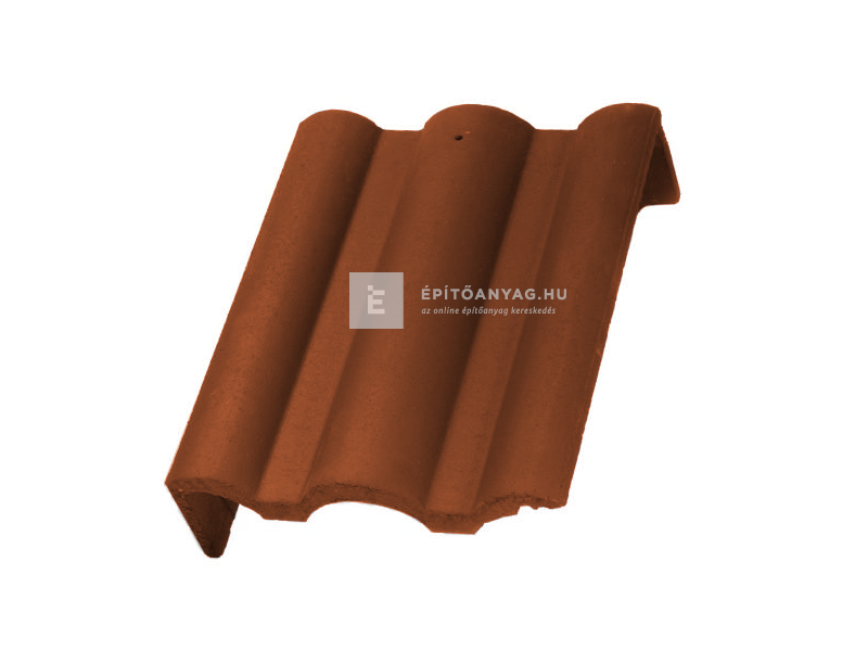 Terrán Danubia félnyeregtető szegélycserép bal ColorSystem natúr