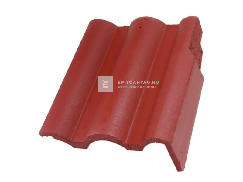 Terrán Danubia Szegélycserép jobb Elegant bordó