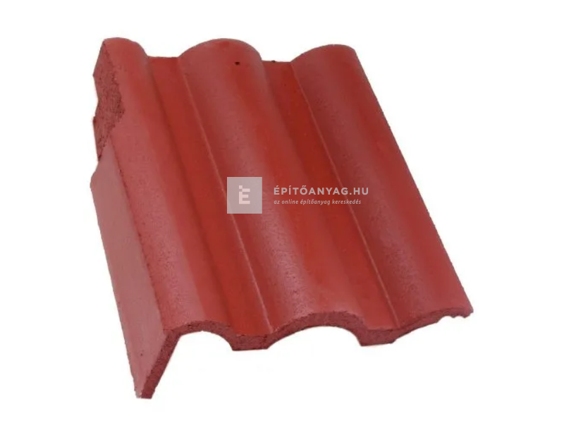 Terrán Danubia Szegélycserép bal Elegant bordó