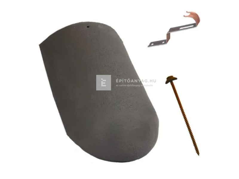 Terrán Danubia, Rundo, Zenit kezdő kúpcserép Elegant antracit