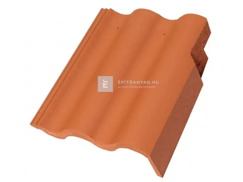 Terrán Synus szegélycserép jobb ColorSystem mogyoróbarna