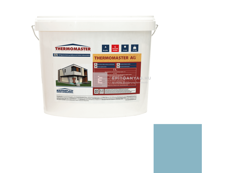 MP Thermomaster Akril vékonyvakolat, gördülőszemcsés 2 mm 36-D, 25 kg