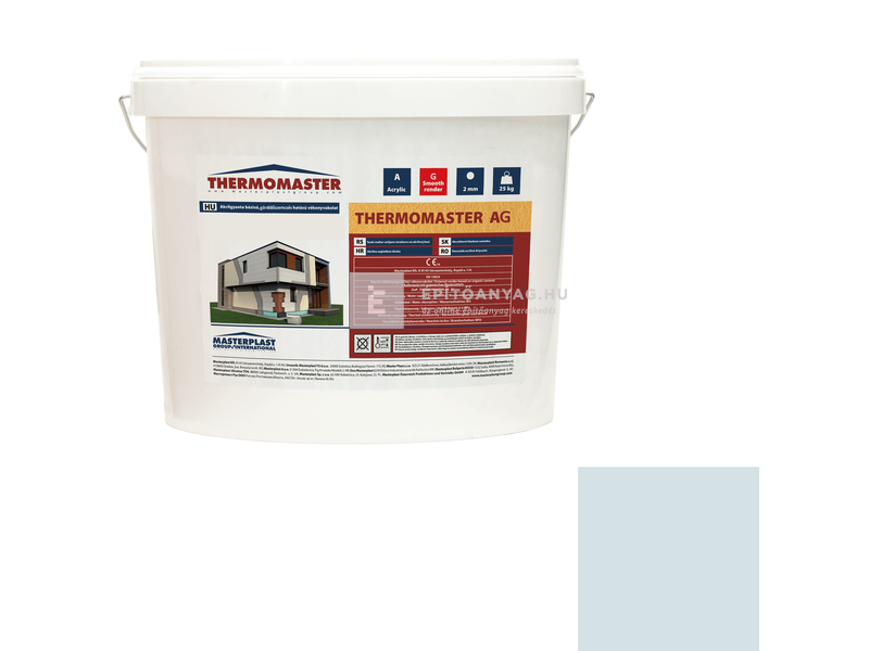 MP Thermomaster Akril vékonyvakolat, gördülőszemcsés 2 mm 36-F, 25 kg