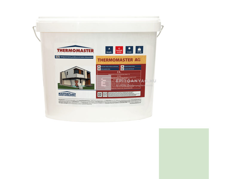 MP Thermomaster Akril vékonyvakolat, gördülőszemcsés 2 mm 41-E, 25 kg