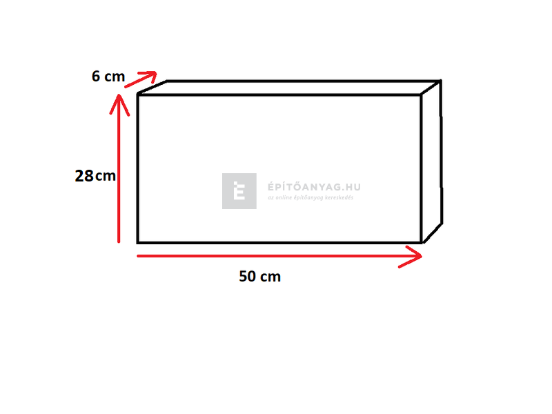 Viastein Paliszád sorszegély kagylóhéj árnyalt 6x28x50 cm