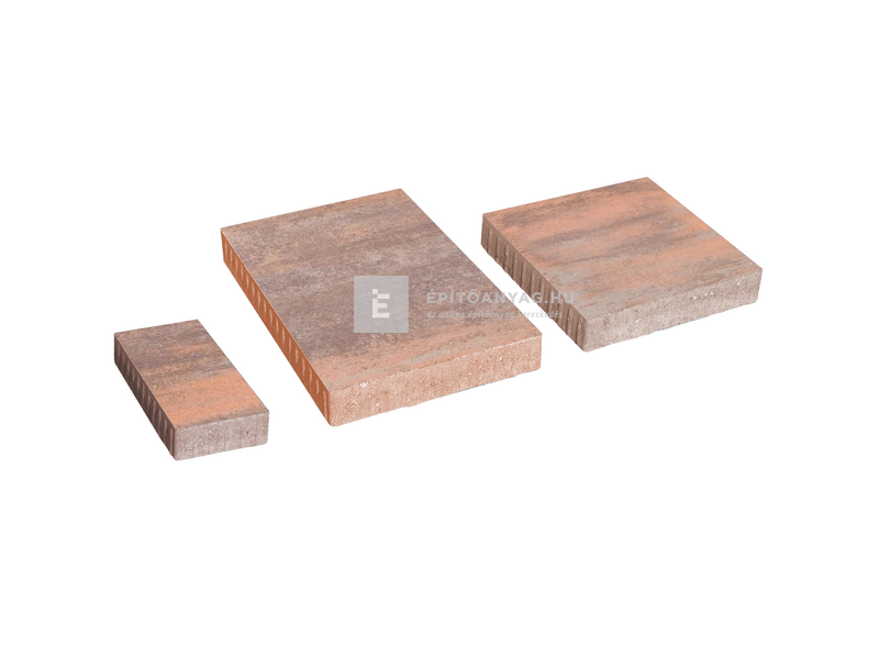 SW Zselickő kombi térkő rozsda 6 cm