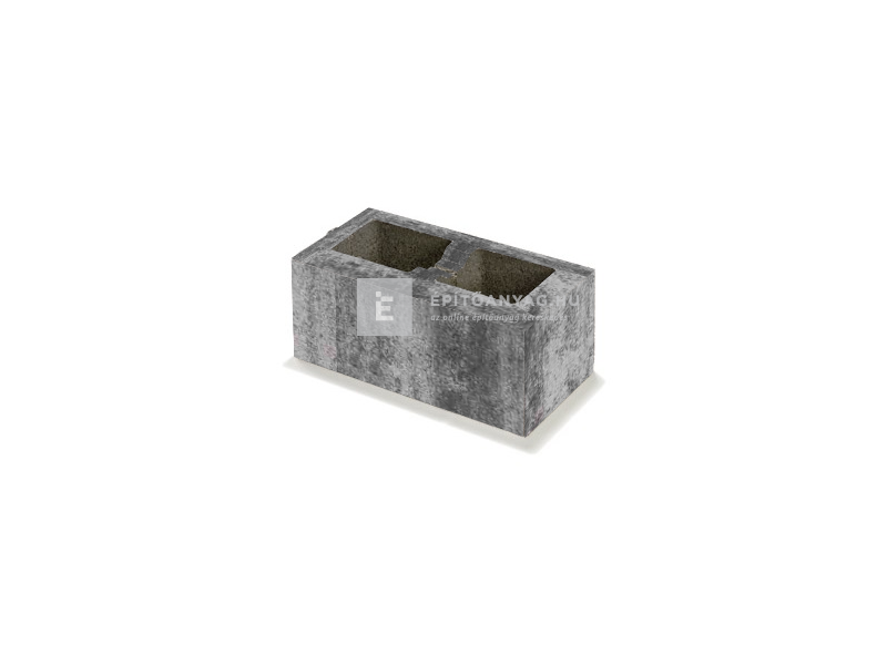 SW Háromkő Kerítés falazó normálkő hamu 40x20 cm 16 cm