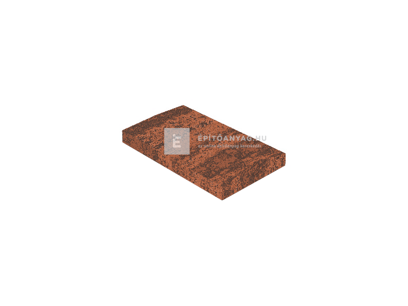 SW Háromkő Kerítés fedlap rozsda 47x27x5 cm