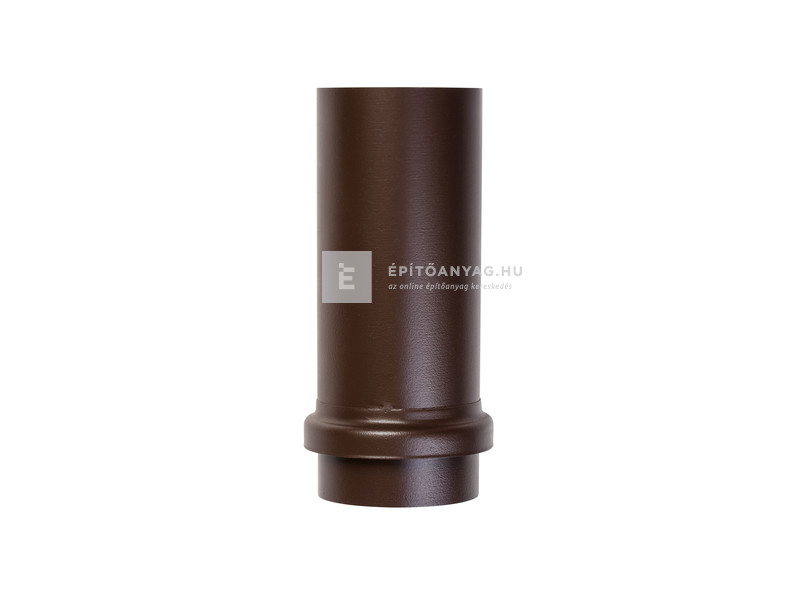 Tondach 100 acél szoknyás lefolyócső barna