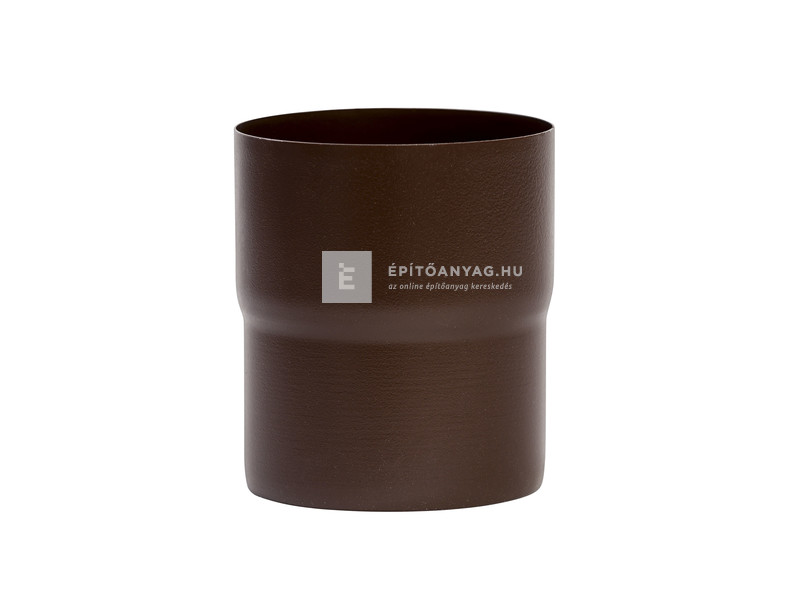 Tondach 100 acél lefolyócső toldó barna